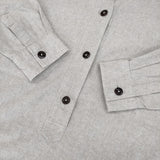 MHL. COLOURED COTTON WEAVE 5950253501 サイズ1 長袖シャツ Ｌグレー レディース エムエイチエル【中古】6-0618G◎