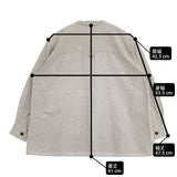 MHL. COLOURED COTTON WEAVE 5950253501 サイズ1 長袖シャツ Ｌグレー レディース エムエイチエル【中古】6-0618G◎