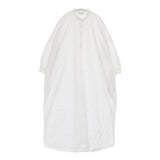 ARTS&SCIENCE 0211-L5125-0040 コットン バンドカラー シャツワンピ ワンピース 21SS ホワイト レディース アーツ&サイエンス【中古】6-0819M∞