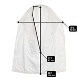 dosa カディコットン スキッパー サイズ2 シャツドレス インド製 ワンピース ホワイト レディース ドーサ【中古】6-0926M∞