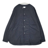 5W Chet shirts チェットシャツ 定価34100円 25-03-12 ナイロン サイズ1 長袖シャツ ブラック レディース ゴワット【中古】6-0819M∞