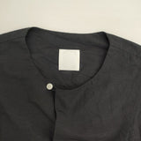5W Chet shirts チェットシャツ 定価34100円 25-03-12 ナイロン サイズ1 長袖シャツ ブラック レディース ゴワット【中古】6-0819M∞