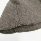 Yoli 25AW Felted wool hat サイズ1 YL-AC25-25AW 帽子 ハット ブラウン レディース ヨリ【中古】6-0910T◎
