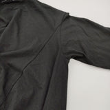 gomme GK-T42-190 定価17600円 サイズM ワイドシルエット ドロップショルダー 半袖Ｔシャツ カットソー 25SS ブラック レディース ゴム【中古】6-0519S♪