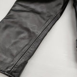 Lewis Leathers ライトニング ライニングキルティング サイズ38 タグ付き ダブル ライダースジャケット ブラック メンズ ルイスレザー【中古】6-0925T♪