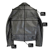 Lewis Leathers ライトニング ライニングキルティング サイズ38 タグ付き ダブル ライダースジャケット ブラック メンズ ルイスレザー【中古】6-0925T♪