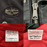 Lewis Leathers ライトニング ライニングキルティング サイズ38 タグ付き ダブル ライダースジャケット ブラック メンズ ルイスレザー【中古】6-0925T♪