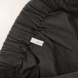 ARTS&SCIENCE コットン ワイド 0251-L3187-0327 サイズ1 イージー パンツ ブラック レディース アーツ&サイエンス【中古】6-0619G♪