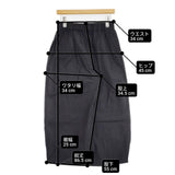 ARTS&SCIENCE コットン ワイド 0251-L3187-0327 サイズ1 イージー パンツ ブラック レディース アーツ&サイエンス【中古】6-0619G♪