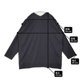 mizuiro-ind Vネック 羽織り ポリエステルストレッチ カーディガン ブラック レディース ミズイロインド【中古】6-0819M∞