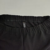mizuiro-ind ハイウエストストレッチパンツ ポリエステル イージー パンツ ブラック レディース ミズイロインド【中古】6-0819G∞