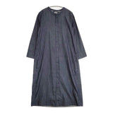 MAX MARA S Max Mara デニム コットン 比翼ボタン ワンピース ネイビー レディース マックスマーラ【中古】6-0809M∞