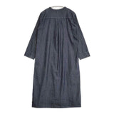 MAX MARA S Max Mara デニム コットン 比翼ボタン ワンピース ネイビー レディース マックスマーラ【中古】6-0809M∞