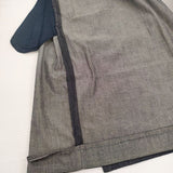 MAX MARA S Max Mara デニム コットン 比翼ボタン ワンピース ネイビー レディース マックスマーラ【中古】6-0809M∞