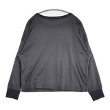 FENNEL プリント 長袖Ｔシャツ カットソー ロンＴ チャコールグレー レディース フェンネル【中古】6-0809M∞