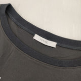 FENNEL プリント 長袖Ｔシャツ カットソー ロンＴ チャコールグレー レディース フェンネル【中古】6-0809M∞