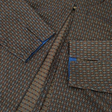 andhue センソユニコ and hue vintage jacquard ジャケット 定価26400円 13285018 サイズ38 ジャケット チャ レディース アンデュー【中古】6-0618G◎