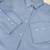 VERMEIL par iena 24SS コットン 24050938801030 長袖シャツ ミズイロ レディース ヴェルメイユパーイエナ【中古】6-0618G◎