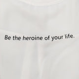 vin プチロゴシアートップス サイズ9号 定価10000円 081320519 長袖Ｔシャツ カットソー ロンＴ オフホワイト レディース ヴァン【中古】6-0717M♪
