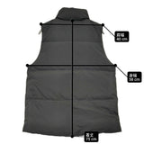 IENA 新品 LIMONTA ダウンベスト 定価29700円 ボックスシルエット ダウンベスト 23AW ブラック レディース イエナ【中古】6-1009T♪