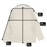 SAINT JAMES 新品 ウエッソン T5 定価13200円 ボーダー 長袖Ｔシャツ カットソー ロンＴ ベージュ ホワイト レディース セントジェームス【中古】6-0519M♪