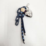 ear papillonner uchida企画 ハート付きロープストラップ バッグチャーム EAZ1051111A0011 チャーム コン 多色 レディース イアパピヨネ【中古】6-0615G◎