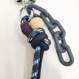 ear papillonner uchida企画 ハート付きロープストラップ バッグチャーム EAZ1051111A0011 チャーム コン 多色 レディース イアパピヨネ【中古】6-0615G◎