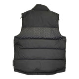 COACH リバーシブルカラーブロックダウンベスト CBB62 定価39600円 ダウンベスト ブラック メンズ コーチ【中古】6-0925T♪