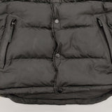 COACH リバーシブルカラーブロックダウンベスト CBB62 定価39600円 ダウンベスト ブラック メンズ コーチ【中古】6-0925T♪
