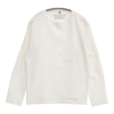 Nigel Cabourn 9.5oz 40s USMC LONG SLEEVE SHIRT 定価14300円 長袖Ｔシャツ カットソー ロンＴ ホワイト メンズ ナイジェルケーボン【中古】6-0815M∞