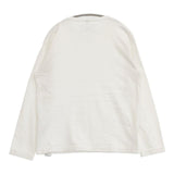 Nigel Cabourn 9.5oz 40s USMC LONG SLEEVE SHIRT 定価14300円 長袖Ｔシャツ カットソー ロンＴ ホワイト メンズ ナイジェルケーボン【中古】6-0815M∞