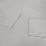 Nigel Cabourn 9.5oz 40s USMC LONG SLEEVE SHIRT 定価14300円 長袖Ｔシャツ カットソー ロンＴ ホワイト メンズ ナイジェルケーボン【中古】6-0815M∞