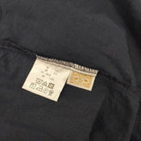 中川政七商店 綿麻ハイネック ブラウス シャツ ネイビー レディース 中川政七商店【中古】6-0926M∞