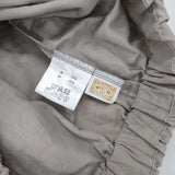 中川政七商店 ストレートパンツ リネンコットン イージー パンツ グレー レディース 中川政七商店【中古】6-0809M∞