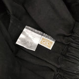 中川政七商店 ストレートパンツ リネンコットン イージー パンツ ブラック レディース 中川政七商店【中古】6-0809M∞