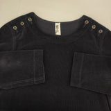 MHL. コットンコーデュロイ 七分袖 595-5258504 ワンピース ネイビー レディース エムエイチエル【中古】6-1005T∞