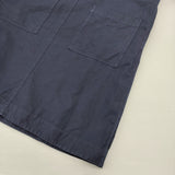 MHL. GARMENT DYE CANVAS DRESS ガーメントダイキャンバスドレス コットンリネン 定価29700円 ワンピース ネイビー レディース エムエイチエル【中古】6-0531S♪