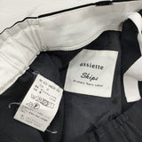 assiette/SHIPS 別注 ストレッチワッシャーテーパードパンツ 定価18700円 サイズ0 パンツ ネイビー レディース アシェット/シップス【中古】6-0717M♪