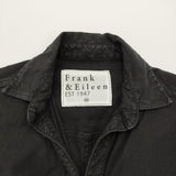 Frank & Eileen コットンリネン ジャンプスーツ NORTHERN IRELAND ノーザンアイルランド オールインワン ツナギ ブラック レディース フランク & アイリーン【中古】6-0519M♪