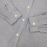 YAECA STUDY 1510619 コットン ロングシャツ サイズS ワンピース ライトブルー BLUE STRIPE レディース ヤエカ【中古】6-0919M∞