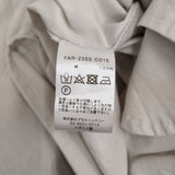 Yarmo Cambric Cotton ビッグコート スタンドカラーコート YAR-23SS CO15 コート オフホワイト レディース ヤーモ【中古】6-0612M♪