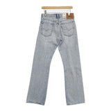 Levi's 新品 ダメージ加工 517 フラッシャー付き W29 L32 BOOTCUT デニムパンツ ライトブルー メンズ リーバイス【中古】6-0815G∞