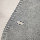Levi's 新品 ダメージ加工 517 フラッシャー付き W29 L32 BOOTCUT デニムパンツ ライトブルー メンズ リーバイス【中古】6-0815G∞