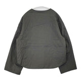 ORCIVAL Thermore ノーカラージャケット定価28600円 OR-A0572 MTY 中綿 キルティングジャケット チャコールグレー レディース オーシバル/オーチバル【中古】6-0913T∞
