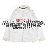 mizuiro-ind ギャザースタンドカラーシャツ 定価13970円 ブラウス シャツ シロ レディース ミズイロインド【中古】6-0618G◎
