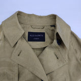 ALLSAINTS トルコ製 サイズXS リヨセル ベルト付き トレンチコート カーキ系 レディース オールセインツ【中古】6-0913M∞