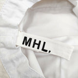 MHL. コットン サイズF 578-176971 帽子 ハット オフ白 レディース エムエイチエル【中古】6-0521G◎
