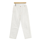 Dear Buddy Robert2-23-01 日本製 コットン サイズS パンツ ホワイト レディース ディアバディ【中古】6-0809G∞