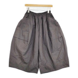TENNE HANDCRAFTED MODERN ビッグポケットキュロット ワイドパンツ キュロット Cグレー レディース テンハンドクラフテッドモダン【中古】6-0519M♪