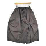 TENNE HANDCRAFTED MODERN ビッグポケットキュロット ワイドパンツ キュロット Cグレー レディース テンハンドクラフテッドモダン【中古】6-0519M♪